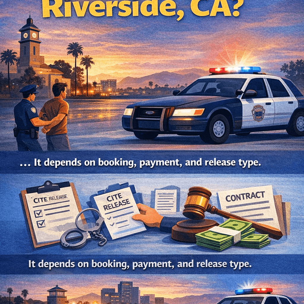 How Long Does It Take to Get Out of Jail in Riverside, CA