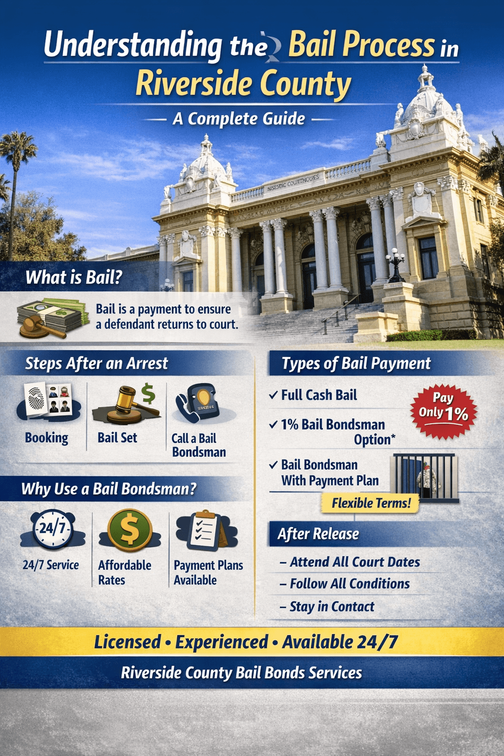 Understanding the Bail Process in Riverside County: A Complete Guide