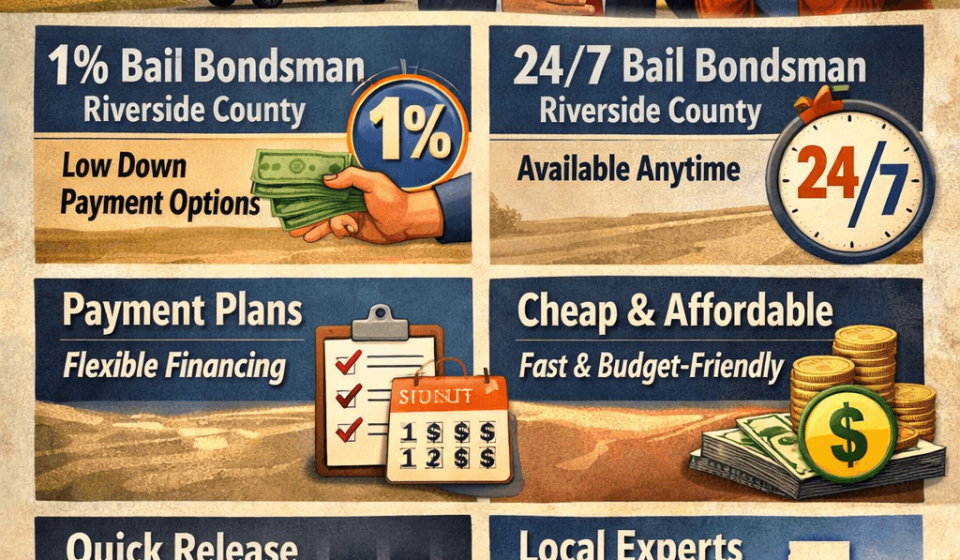 How a Bail Bondsman Helps in Riverside County